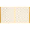 Global Industrial™ Machinery Wire Fence Partition Panel, 9'W, Yellow