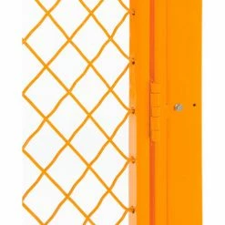 Global Industrial™ Machinery Wire Fence Partition Hinged Door, Yellow -Mezzanines & Modular Structures Shop 184911 03
