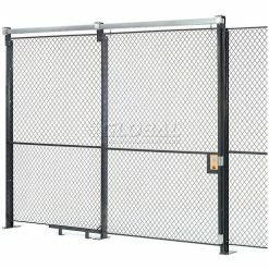 Global Industrial™ Wire Mesh Sliding Gate - 10x3 -Mezzanines & Modular Structures Shop 603338 02 2