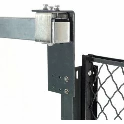 Global Industrial™ Wire Mesh Sliding Gate - 8x3 -Mezzanines & Modular Structures Shop 603338 05 1
