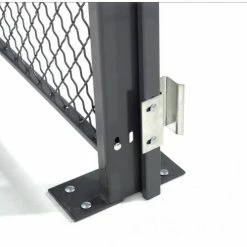 Global Industrial™ Wire Mesh Sliding Gate - 10x3 -Mezzanines & Modular Structures Shop 603338 10 2