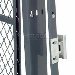 Global Industrial™ Wire Mesh Sliding Gate - 8x5 -Mezzanines & Modular Structures Shop 603338 12