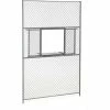 Global Industrial™ Wire Mesh Service Window for 10' Security Room -Mezzanines & Modular Structures Shop 603348 1