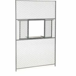 Global Industrial™ Wire Mesh Service Window for 8' Security Room