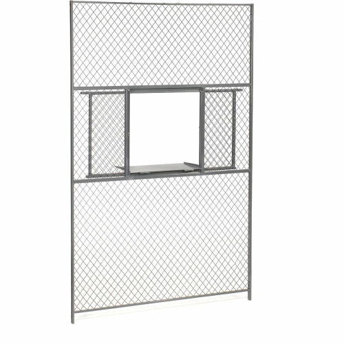 Global Industrial™ Wire Mesh Service Window for 8' Security Room 3 Global Industrial™ Wire Mesh Service Window for 8' Security Room