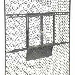 Global Industrial™ Wire Mesh Service Window for 8' Security Room 37 Global Industrial™ Wire Mesh Service Window for 8' Security Room -Mezzanines & Modular Structures Shop 603348 05