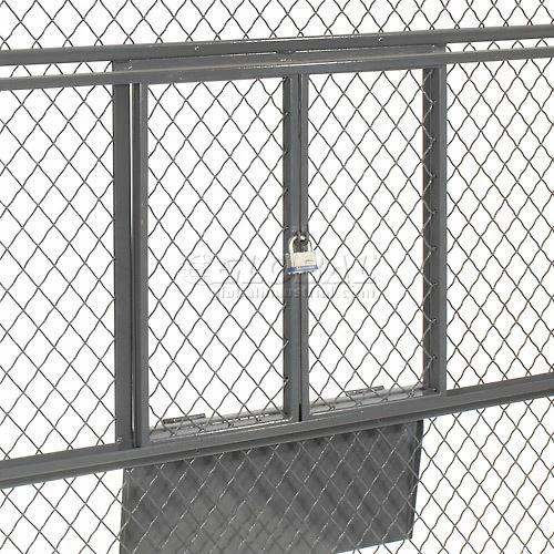 Global Industrial™ Wire Mesh Service Window for 8' Security Room 9 Global Industrial™ Wire Mesh Service Window for 8' Security Room - Image 7