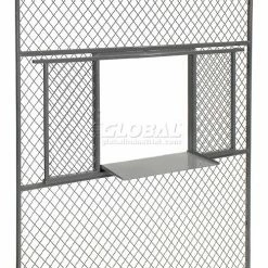 Global Industrial™ Wire Mesh Service Window for 8' Security Room 39 Global Industrial™ Wire Mesh Service Window for 8' Security Room -Mezzanines & Modular Structures Shop 603348 07