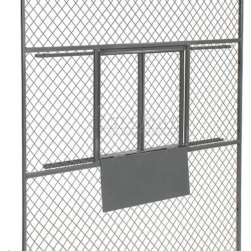 Global Industrial™ Wire Mesh Service Window for 8' Security Room 11 Global Industrial™ Wire Mesh Service Window for 8' Security Room - Image 9