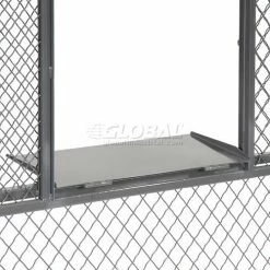 Global Industrial™ Wire Mesh Service Window for 8' Security Room 42 Global Industrial™ Wire Mesh Service Window for 8' Security Room -Mezzanines & Modular Structures Shop 603348 10
