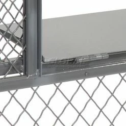 Global Industrial™ Wire Mesh Service Window for 10' Security Room -Mezzanines & Modular Structures Shop 603348 11 1