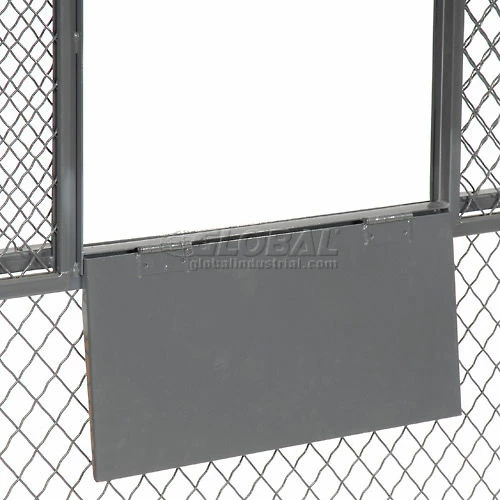Global Industrial™ Wire Mesh Service Window for 8' Security Room 16 Global Industrial™ Wire Mesh Service Window for 8' Security Room - Image 14