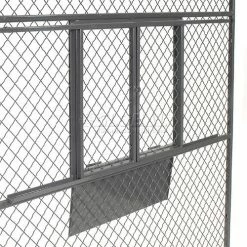 Global Industrial™ Wire Mesh Service Window for 8' Security Room 51 Global Industrial™ Wire Mesh Service Window for 8' Security Room -Mezzanines & Modular Structures Shop 603348 19