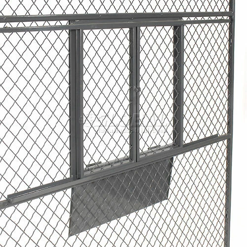 Global Industrial™ Wire Mesh Service Window for 8' Security Room 22 Global Industrial™ Wire Mesh Service Window for 8' Security Room - Image 20