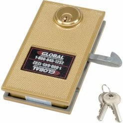 Global Industrial™ Mortise Door Lock With 2 Keys for Sliding Doors -Mezzanines & Modular Structures Shop 603CP138 04