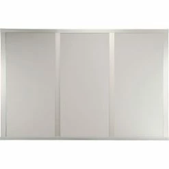 Portafab Vinyl Dividing Wall 8' High Gray (Cut to order, Priced per foot)