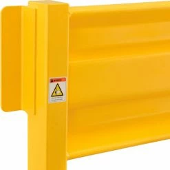 Global Industrial™ Self-Closing Guard Rail Safety Gate, Safety Yellow, Post Mount -Mezzanines & Modular Structures Shop 708372 06