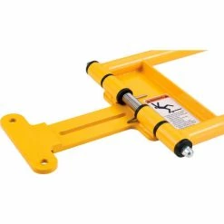 Global Industrial™ Adjustable Safety Swing Gate, 16"-26"W Opening, Yellow -Mezzanines & Modular Structures Shop 708536YL 05