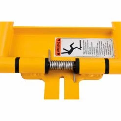 Global Industrial™ Adjustable Safety Swing Gate, 16"-26"W Opening, Yellow -Mezzanines & Modular Structures Shop 708536YL 10