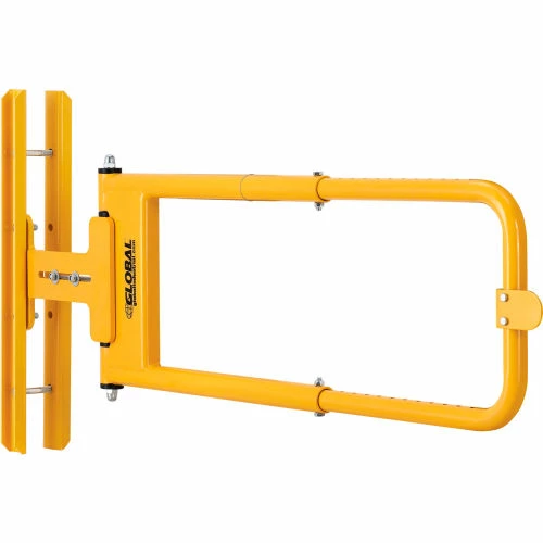 Global Industrial Adjustable Safety Swing Gate, 24"-40"W Opening, Yellow 4 Global Industrial Adjustable Safety Swing Gate, 24"-40"W Opening, Yellow - Image 2