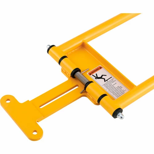Global Industrial Adjustable Safety Swing Gate, 24"-40"W Opening, Yellow 9 Global Industrial Adjustable Safety Swing Gate, 24"-40"W Opening, Yellow - Image 7