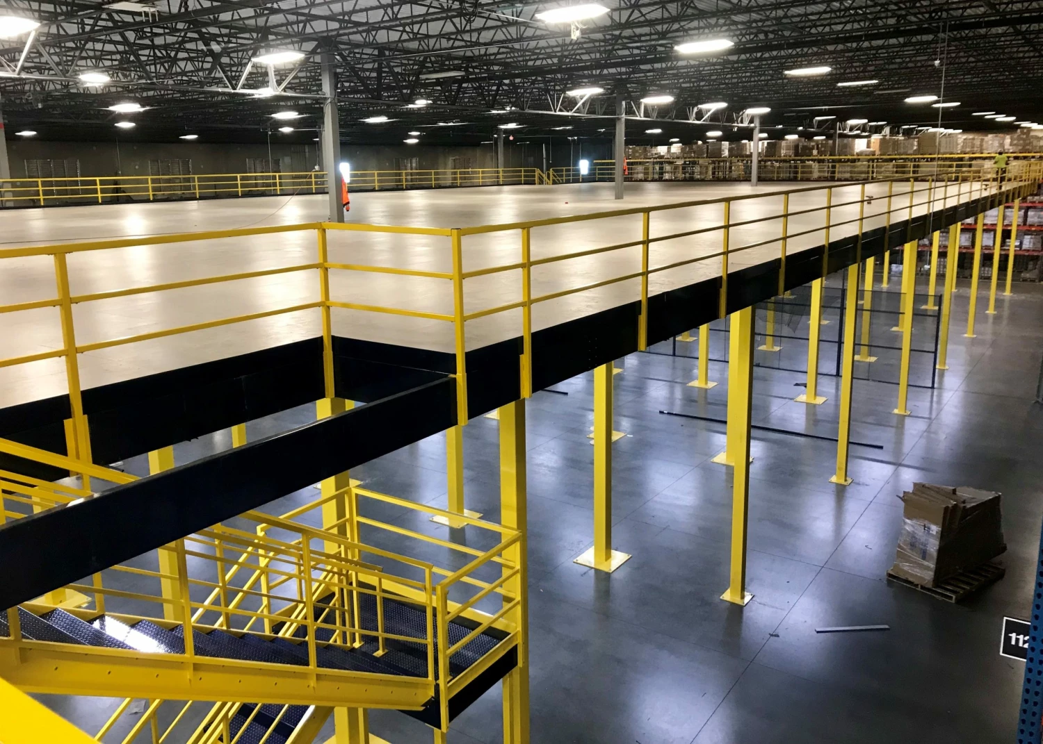 Mezzanines & Modular Structures Shop -Mezzanines & Modular Structures Shop Distribution Center Tennessee 41000sq.ft . Feb 2019 scaled 1