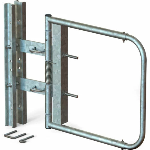 EGA Products EGA SCG-W-G Universal Self Closing Swing Gate, Galvanized, 24"-40" Opening 3 EGA Products EGA SCG-W-G Universal Self Closing Swing Gate, Galvanized, 24"-40" Opening