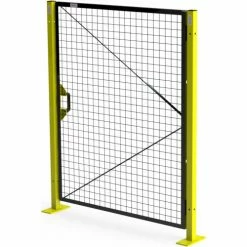 Global Industrial™ Machine Wire Guard Door, 4'W, Black -Mezzanines & Modular Structures Shop HD45RH ISO