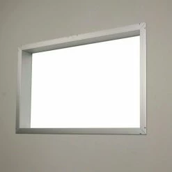 Porta-King Port-King AC or HVAC Wall Cutout Kit - White