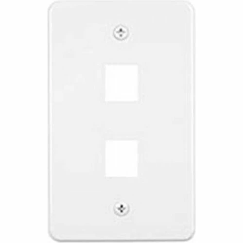 Porta-King Inplant Office, Cat 5 Phone Data Jack, Plastic, White 3 Porta-King Inplant Office, Cat 5 Phone Data Jack, Plastic, White