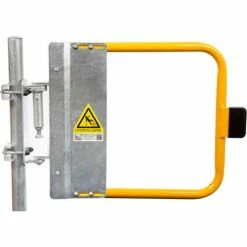 Kee Safety SGNA027PC Self-Closing Safety Gate, 25.5" - 29" Length, Safety Yellow