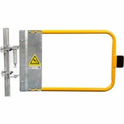 Kee Safety SGNA036PC Self-Closing Safety Gate, 34.5" - 38" Length, Safety Yellow