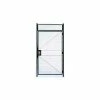 WireCrafters® RapidWire#8482; Hinge Door, 3'W x 8'H 1 WireCrafters® RapidWire#8482; Hinge Door, 3'W x 8'H -Mezzanines & Modular Structures Shop WCF GI BACKHD378