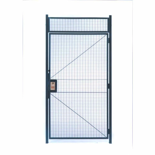 WireCrafters® 840 Style, Woven Wire Hinge Door, 3'W x 7'H, 8' 5-1/4" Overall Height 3 WireCrafters® 840 Style, Woven Wire Hinge Door, 3'W x 7'H, 8' 5-1/4" Overall Height