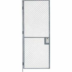 Husky Rack & Wire EZ Wire Mesh Partition Hinged Door - 3'Wx10'H
