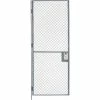 Husky Rack & Wire EZ Wire Mesh Partition Hinged Door - 4'Wx10'H -Mezzanines & Modular Structures Shop WIW W2204000 10000 01