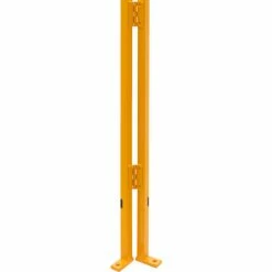 Husky Rack & Wire, Velox, Machine Guard, 8' H Adjustable Corner Post, Safety Yellow